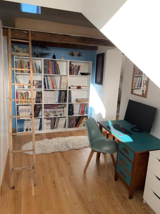 Charmant Studio A Proximite De La Gare Rer A Chatou Dış mekan fotoğraf